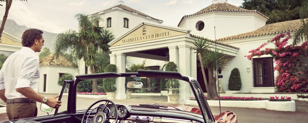 marbella club entrance