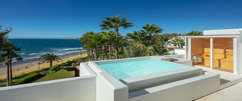 penthouse sale jardin Japones, Puente Romano.