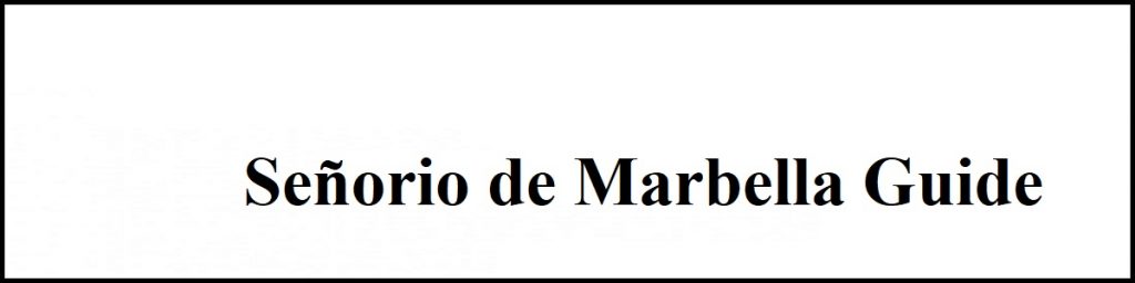 Señorio de Marbella property
