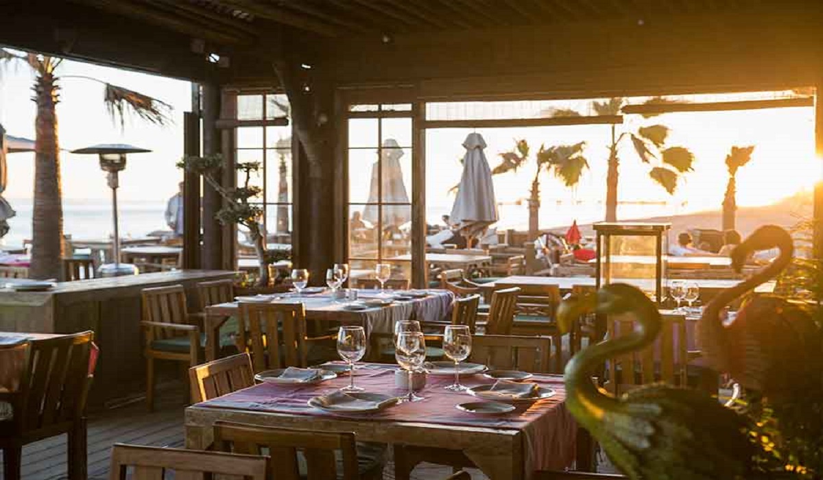 Trocadero playa beach club marbella golden mile