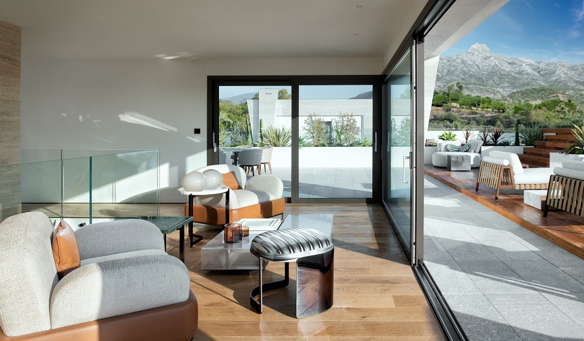 Epic Marbella | Luxury Properties For Sale Fendi design penthouse outdoor aerea
