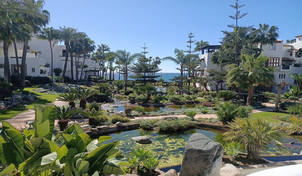 jardin japones puente romano