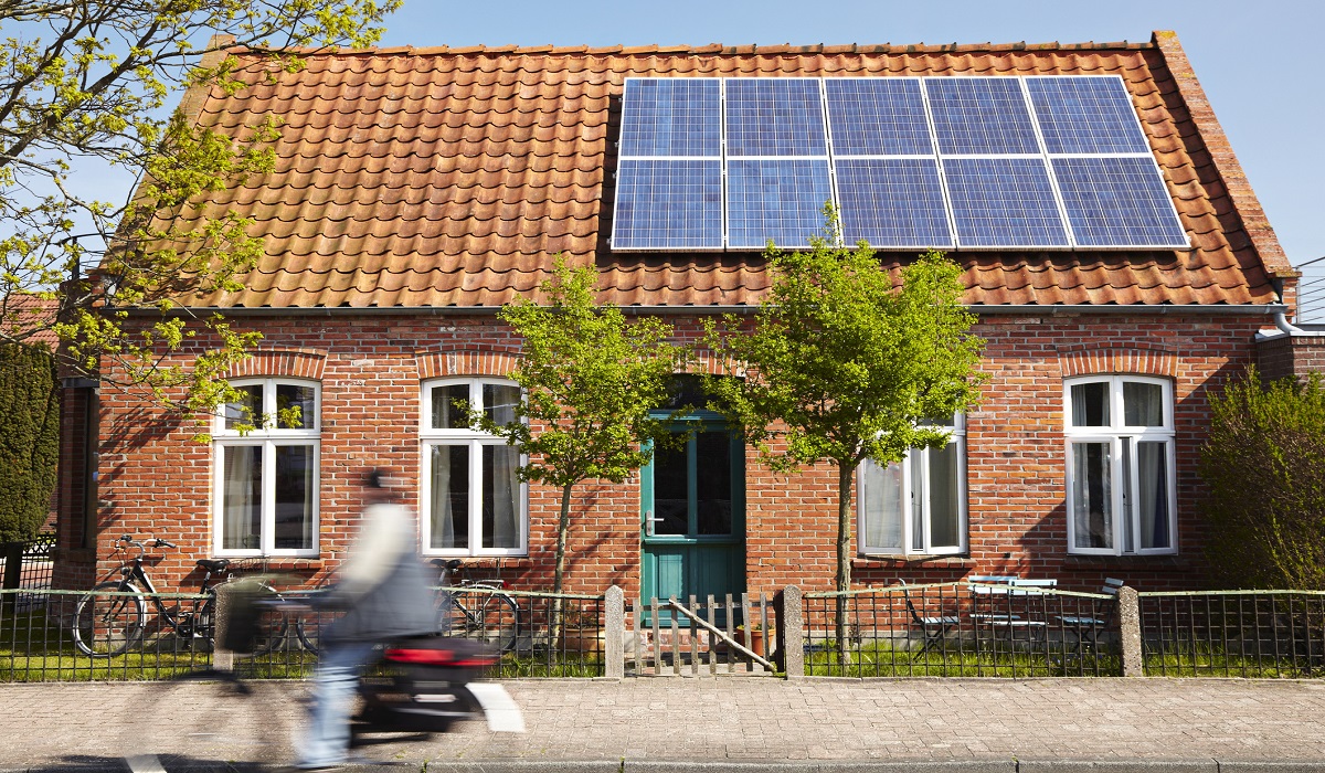 solar panels roof