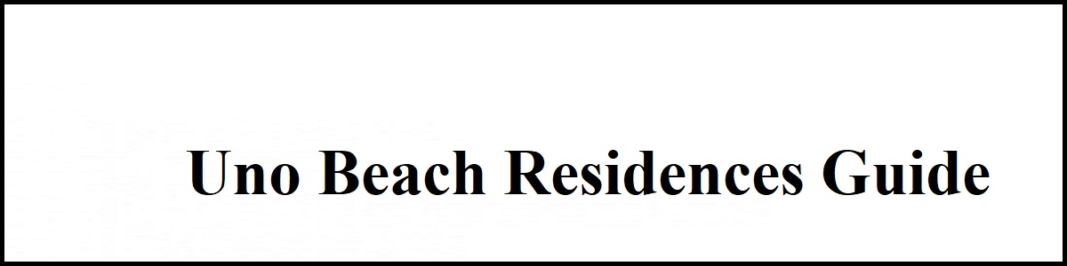 uno beach residences