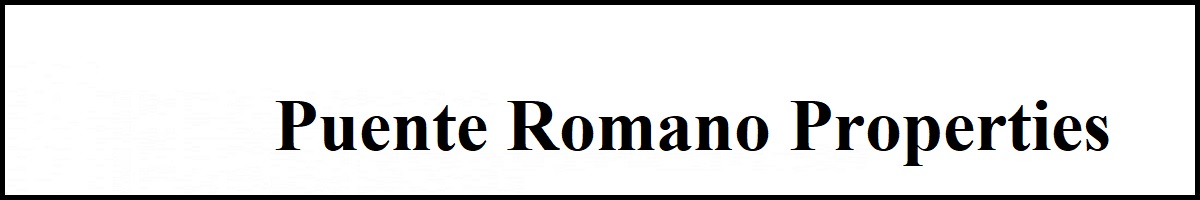 Puente Romano Properties