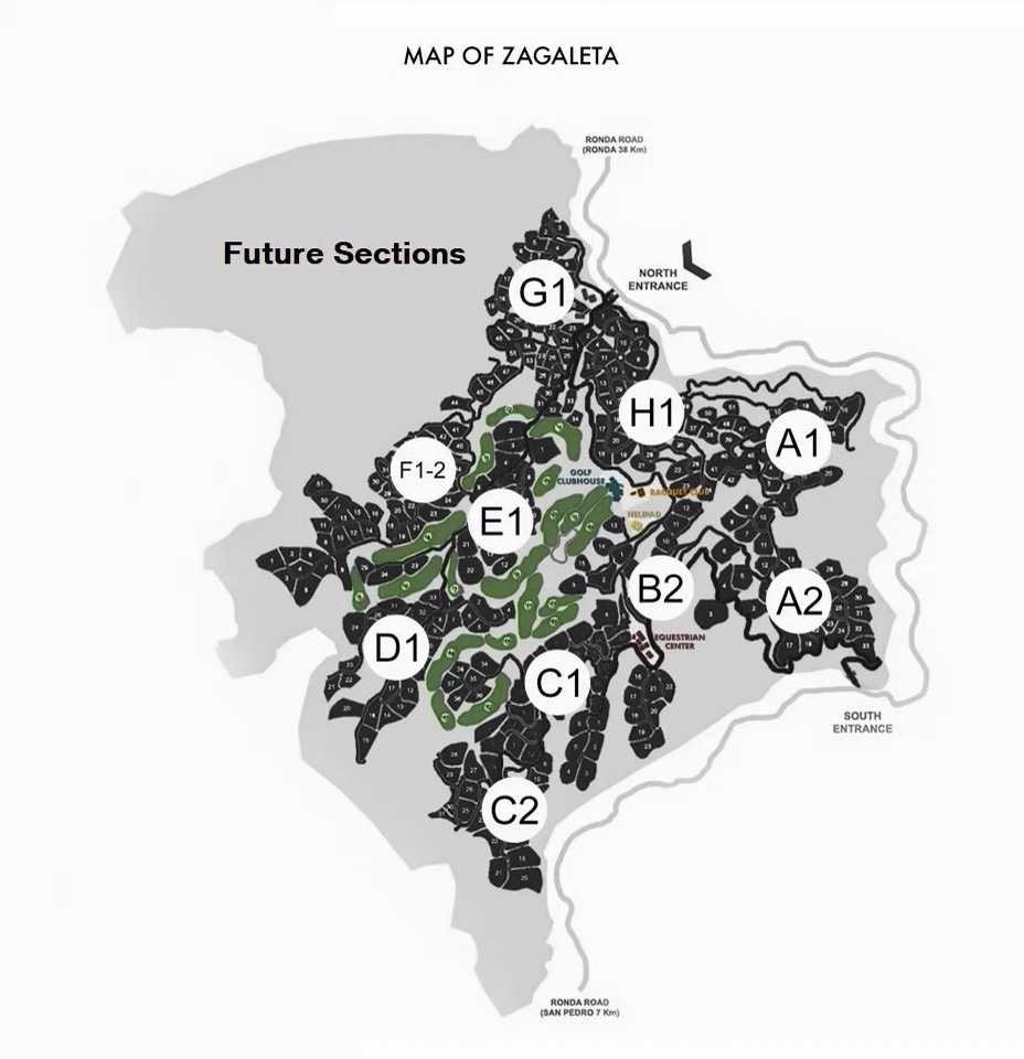 La zagaleta areas