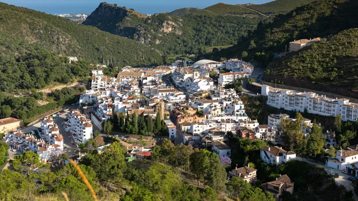 Benahavis Spain Benahavis town