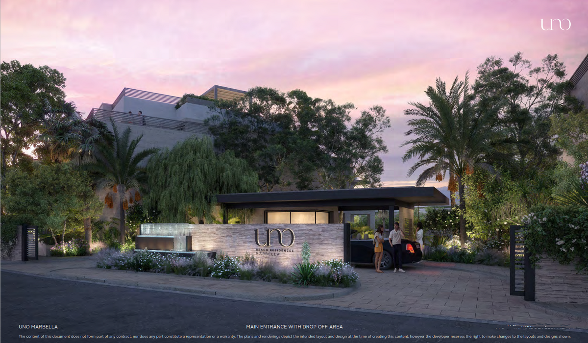 Uno Beach Residences: Luxury on Marbella Golden Mile New development Puente Romano