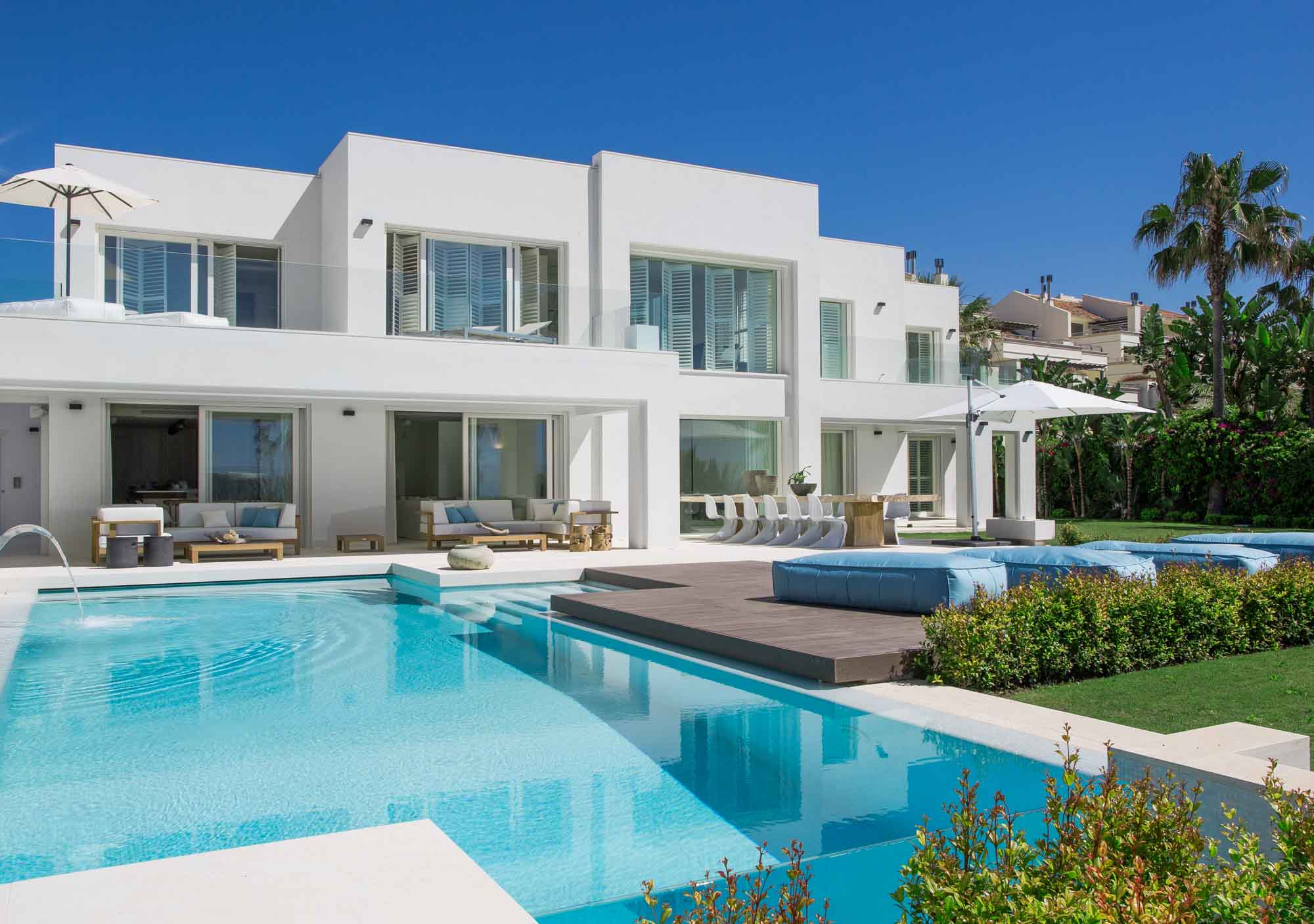Modern design. Contemporarty villas marbella