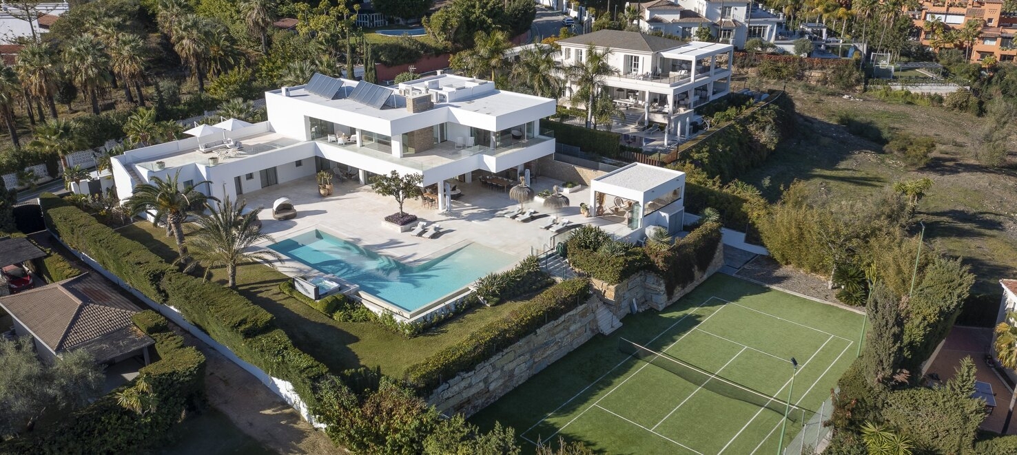 Properties with tennis court Marbella
