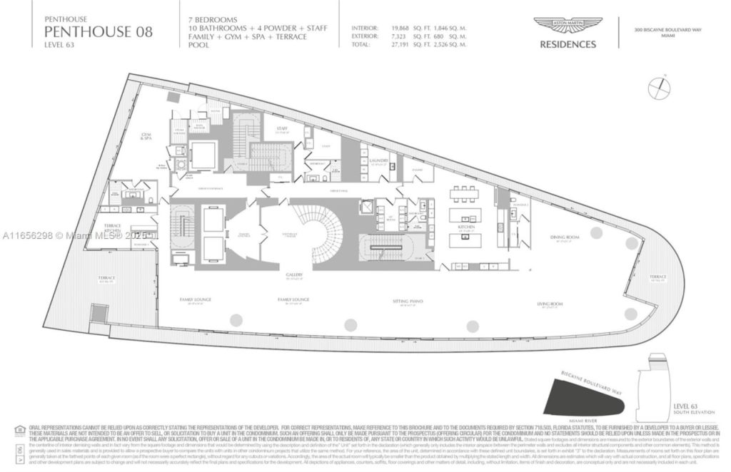 Photo inspiration: Trophy Penthouse In Aston Martin Residences Miami Photo Inspiration