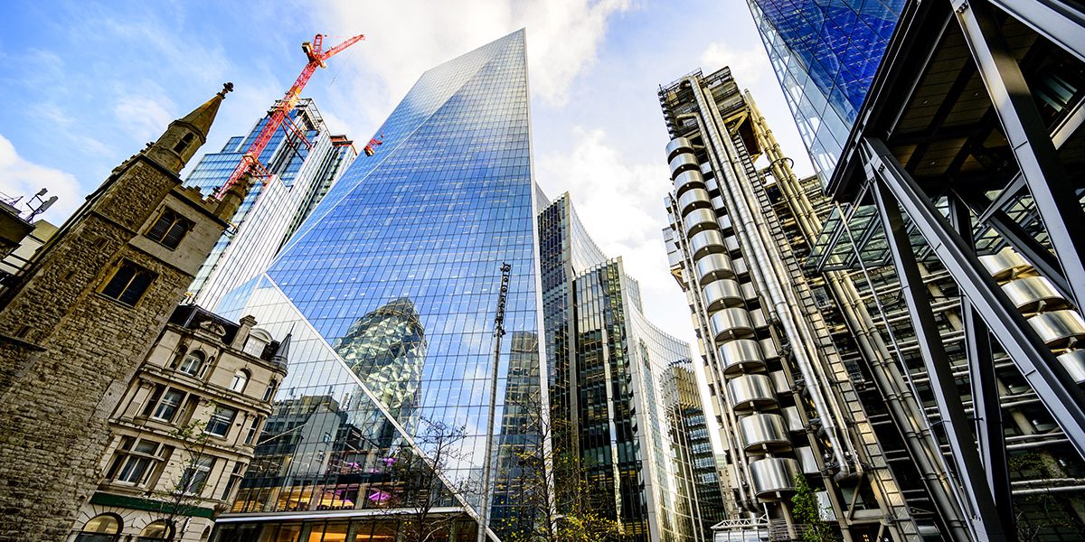 Historic and modern architecture, City of London